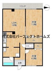 香里さくらハイツⅠの物件間取画像